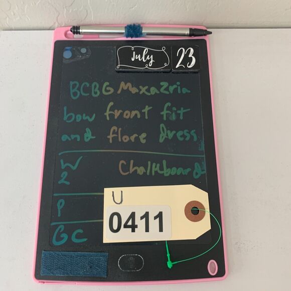 BCBGMaxAzria Mini Dress Women 2 Blue Gray Faux Wrap Tie Waist Pleated Sleeveless - Picture 11 of 13